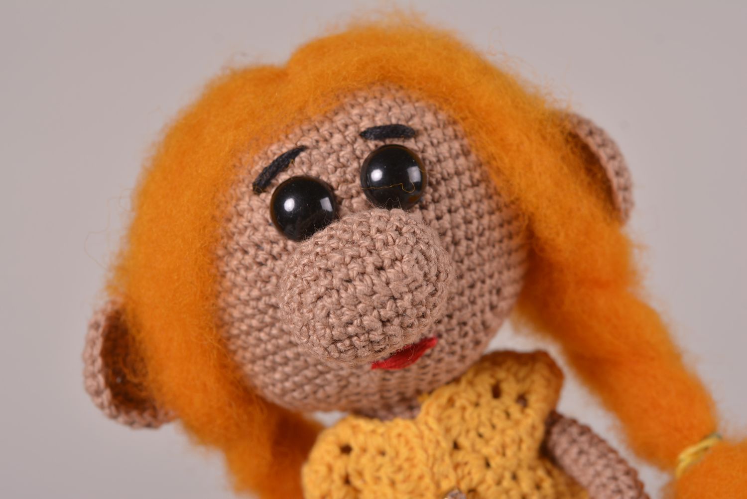 Crochet doll handmade exclusive toys designer doll present for children photo 2