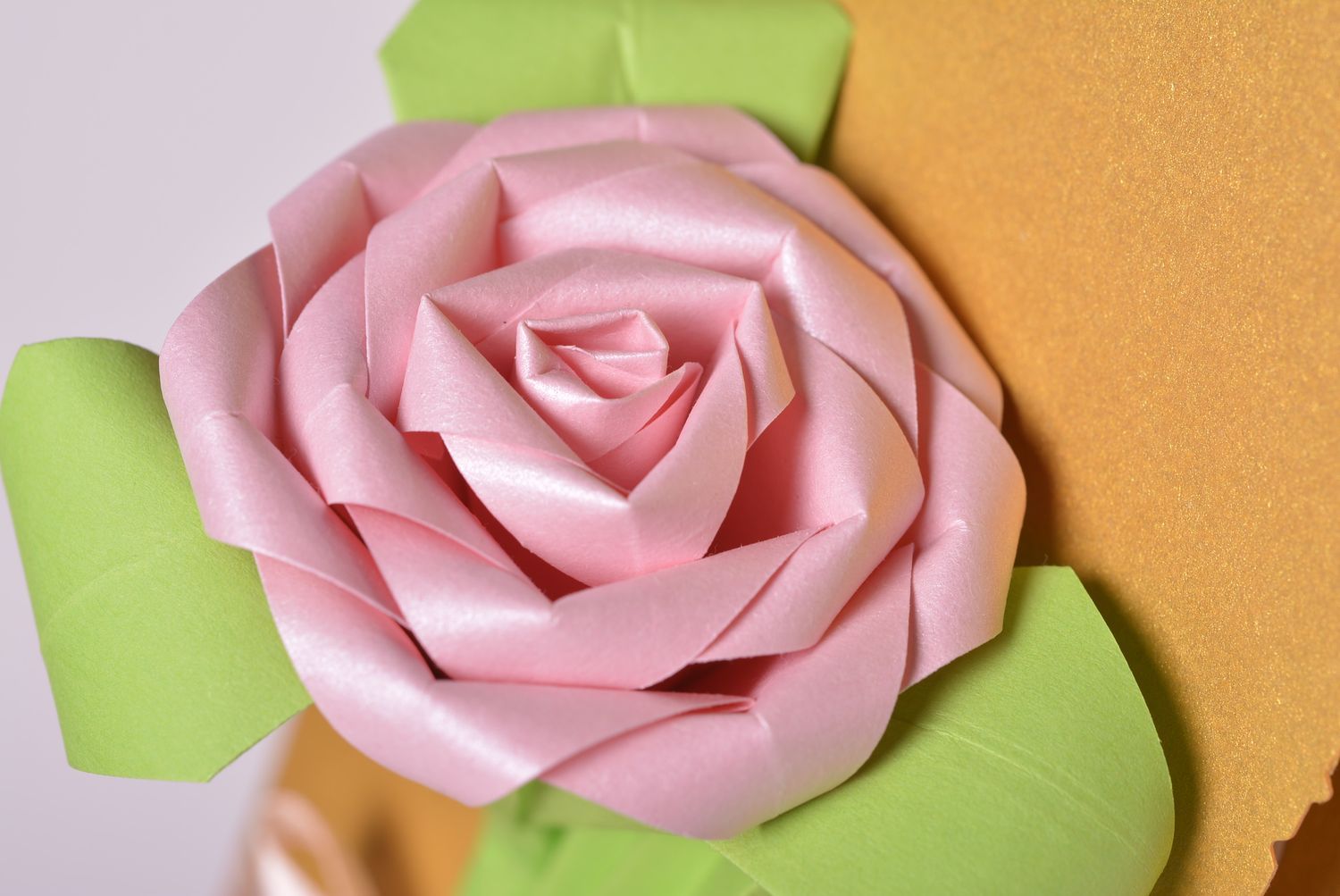 Открытка ручной работы поздравительная открытка с розой красивая открытка фото 3