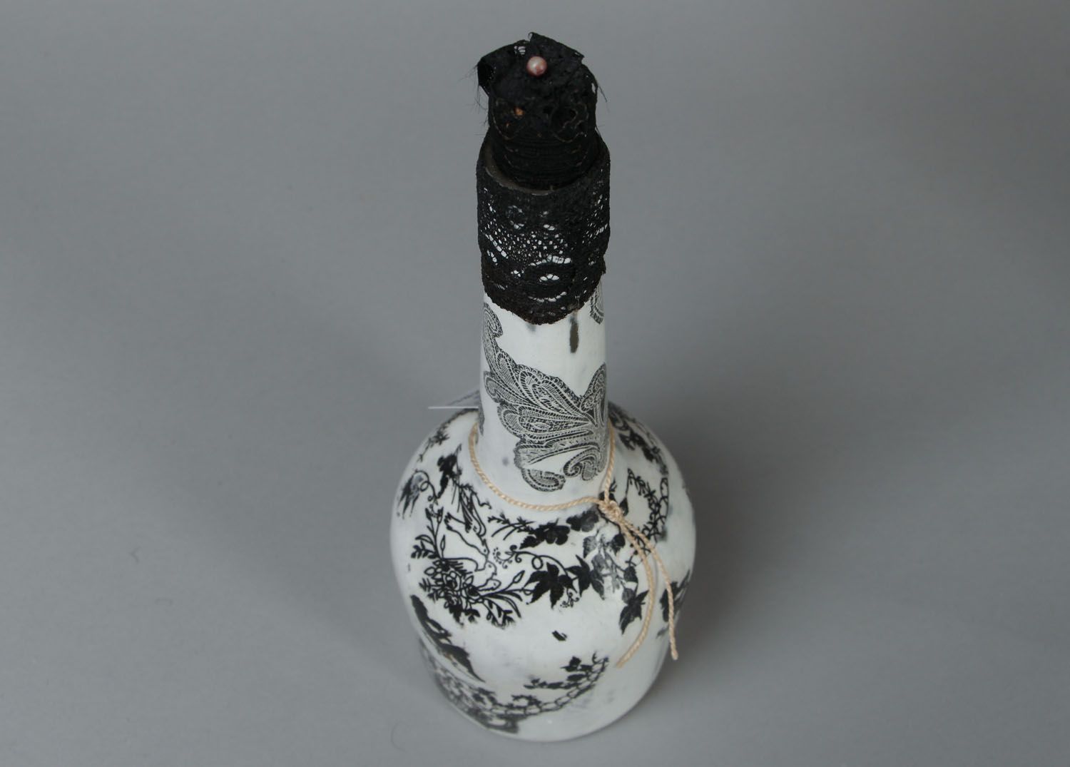 Decorative decoupage bottle Kamel photo 3