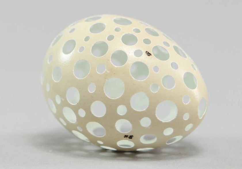 Резное пасхальное яйцо фото 2