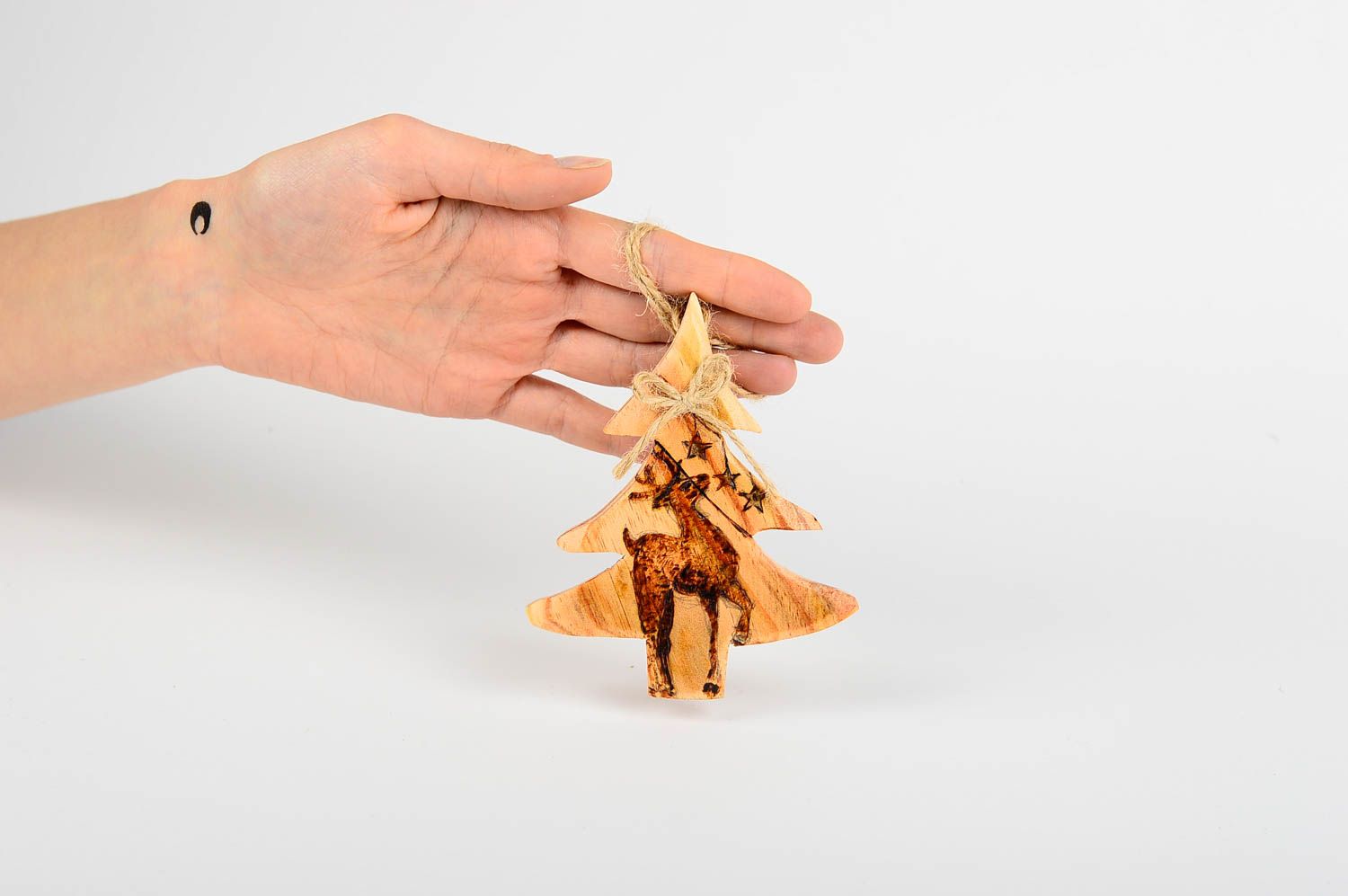Игрушка на елку ручной работы новогоднее украшение декор для дома Елка фото 2