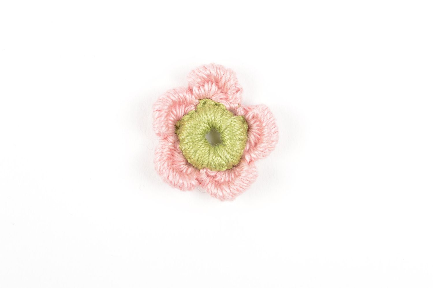 Fleur pour bijoux faite main Fourniture bijoux rose anis Loisirs créatifs photo 3
