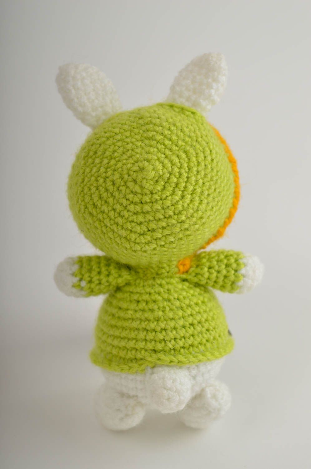 Juguete artesanal tejido a crochet peluche para niños regalo original Conejito foto 3