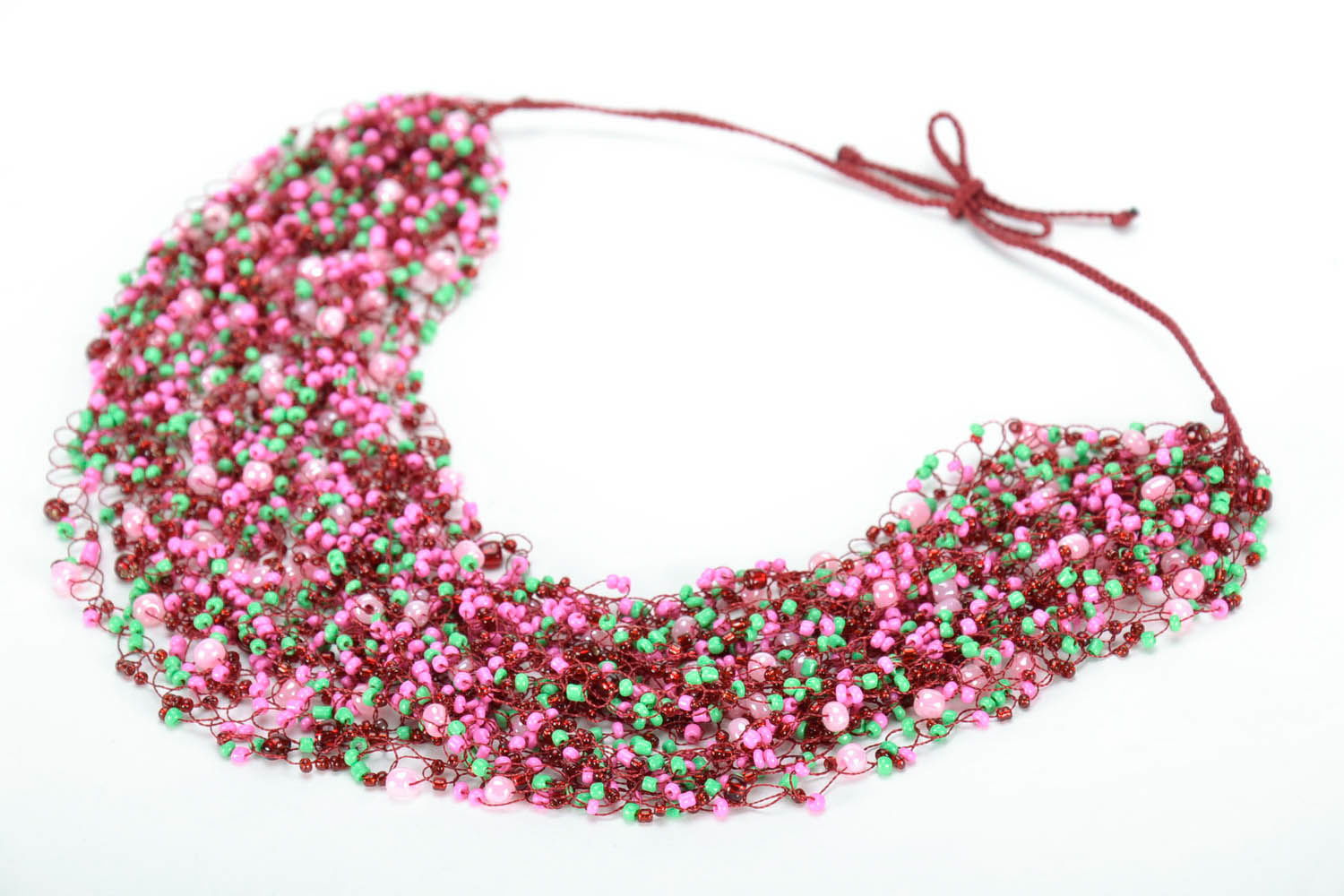 Necklace made of  Chinese beads photo 1