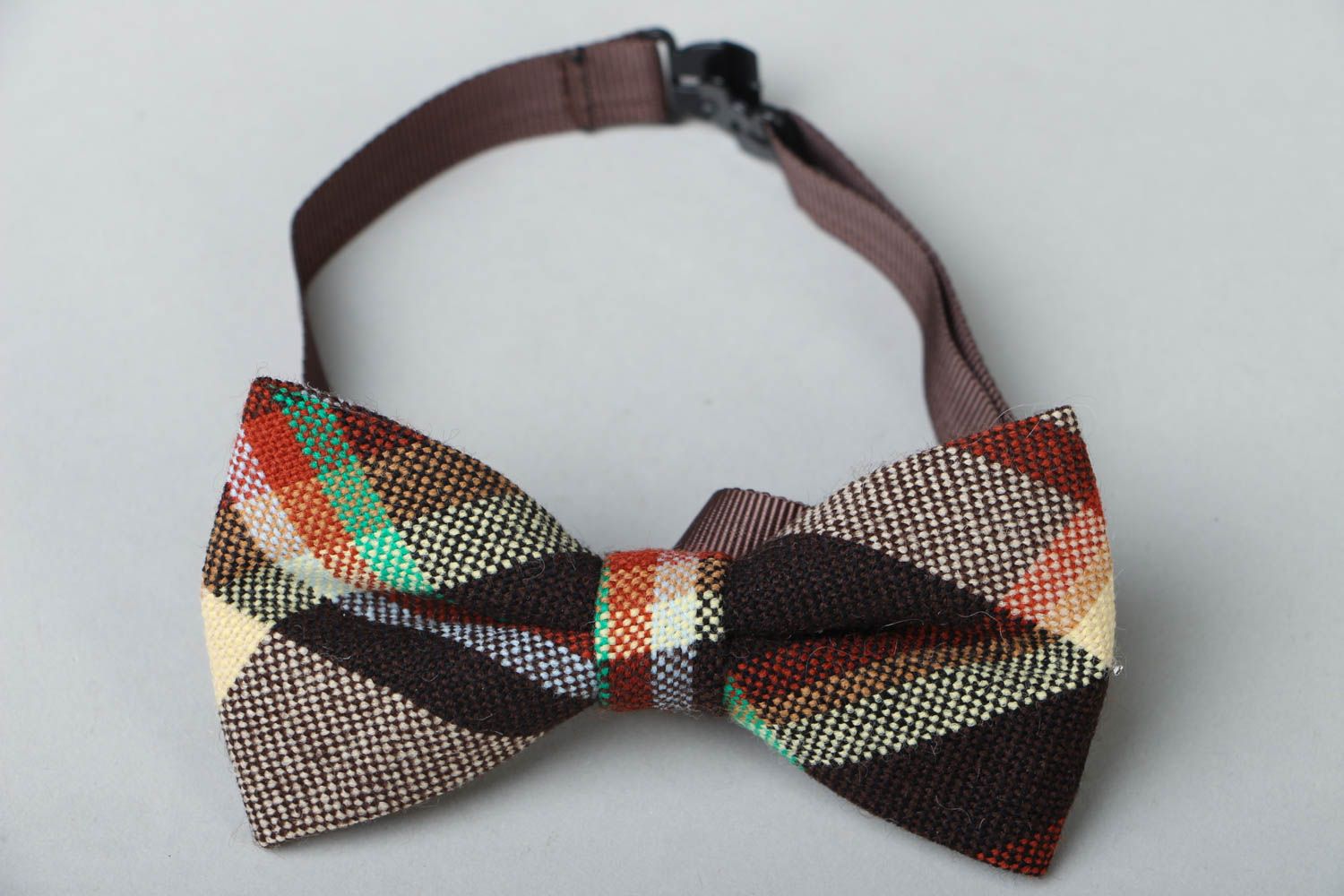 Fabric bow tie photo 1