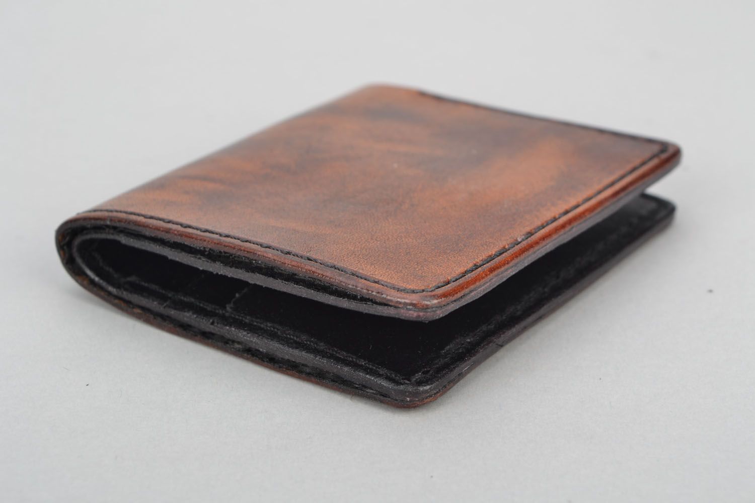 Leather wallet for men photo 5