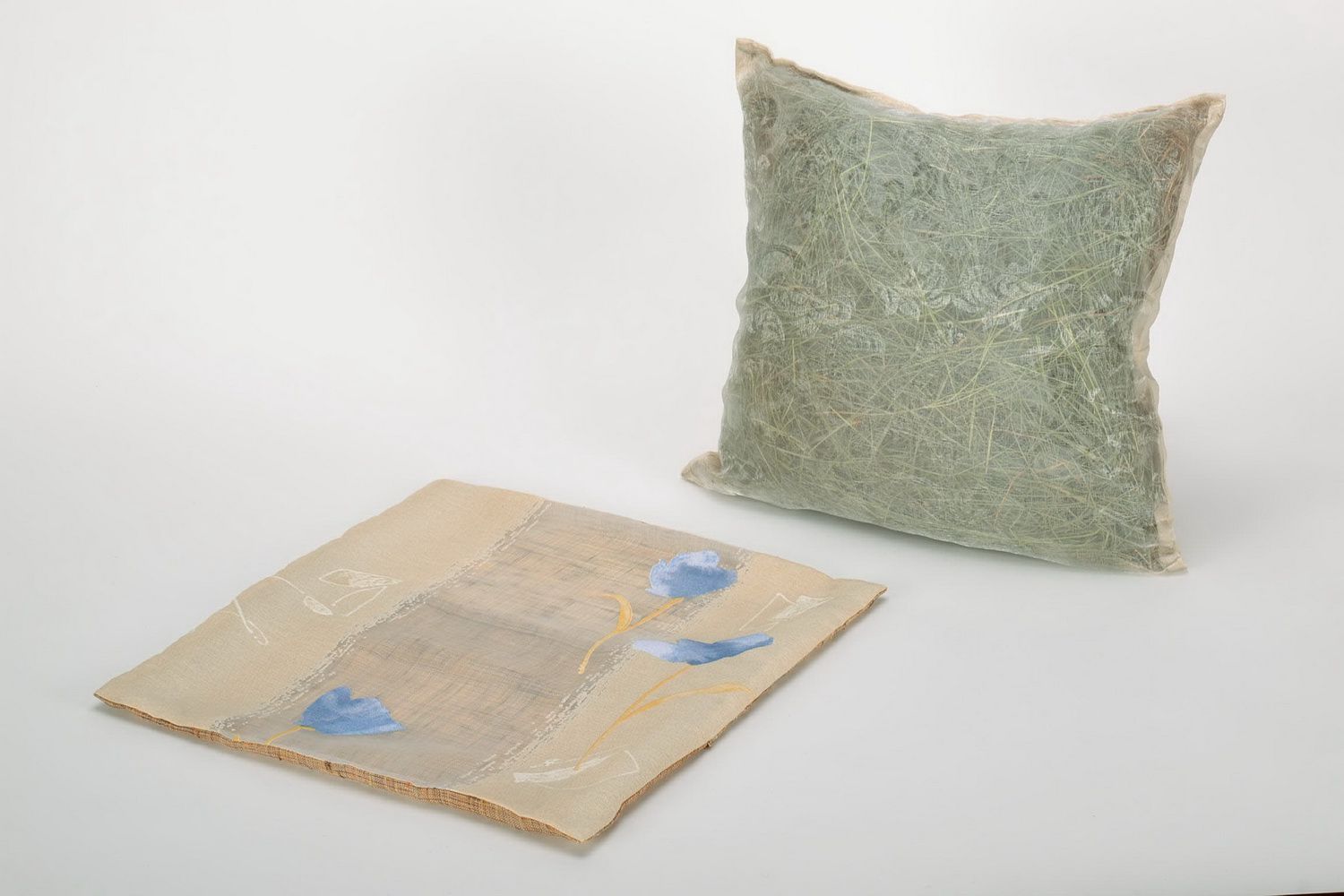 Травяная подушка в комплекте с наволочкой фото 3