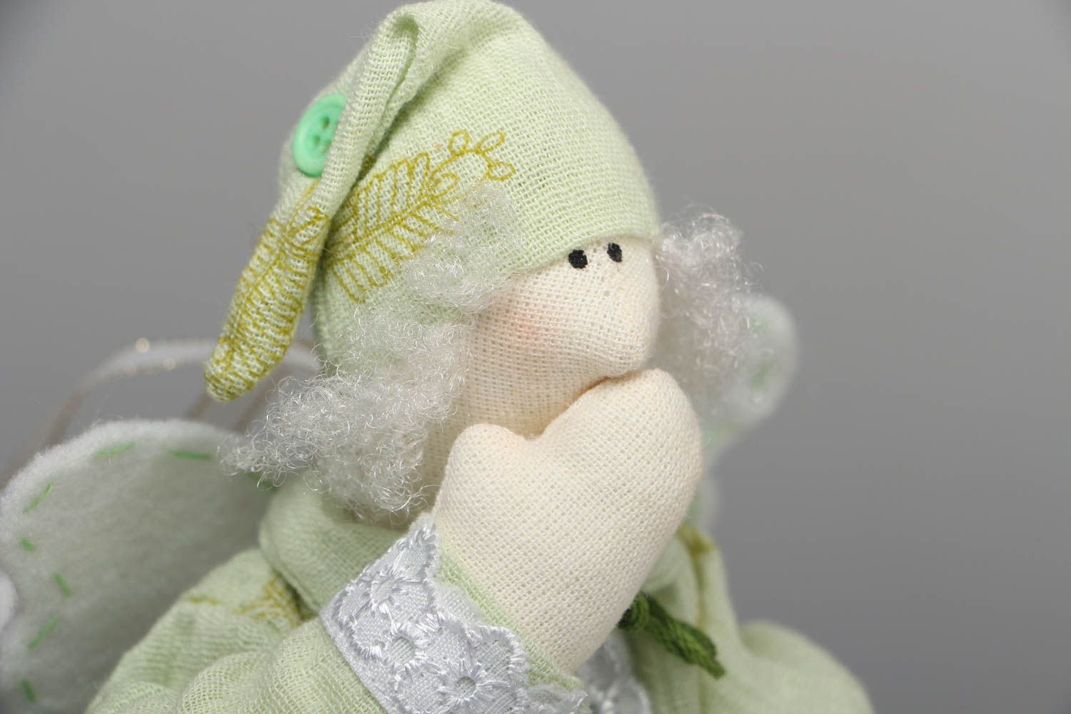 Soft toy angel with pillow photo 2