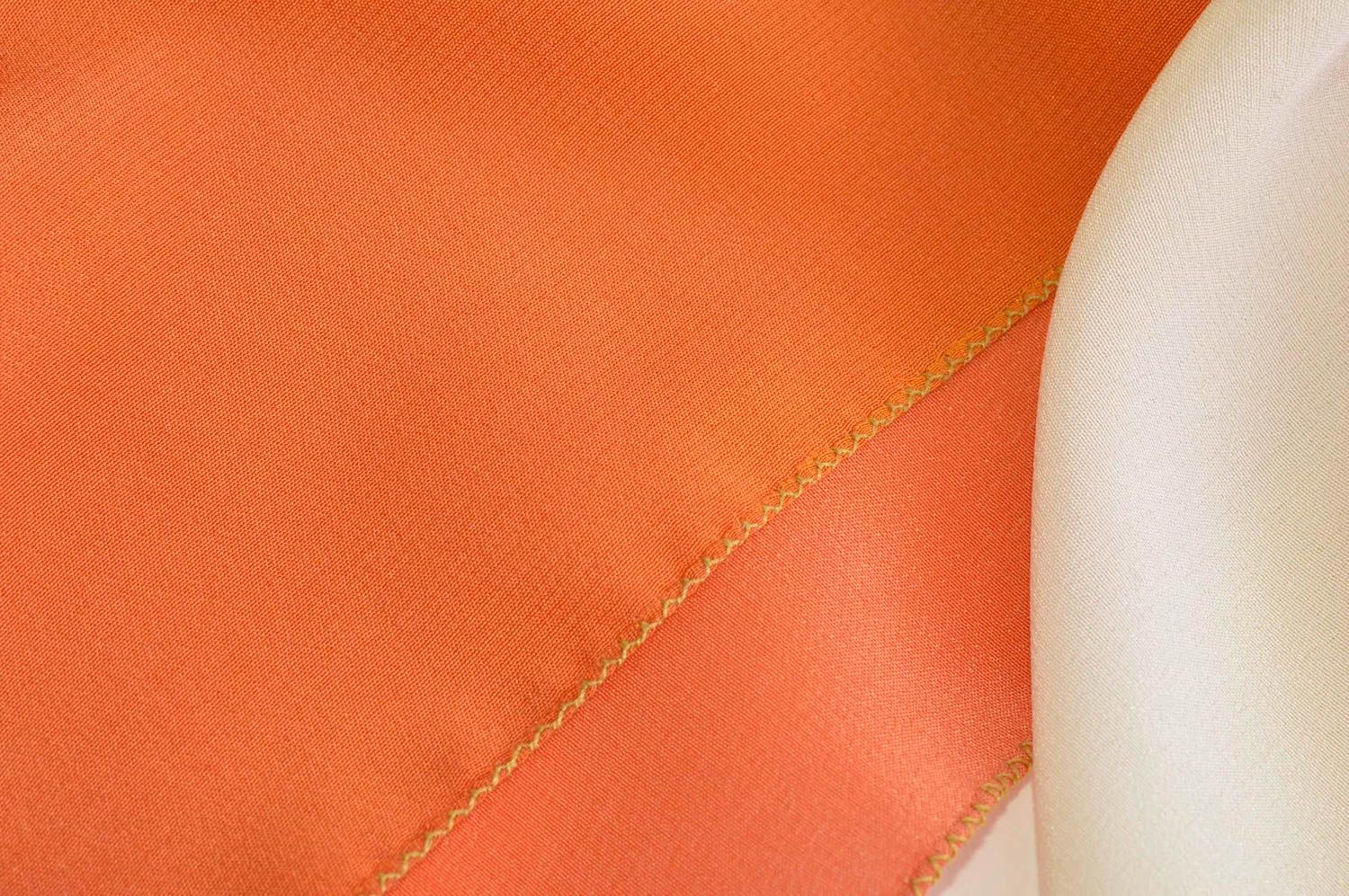 Нарядный платок ручной работы женский аксессуар платок из шелка красивый фото 5