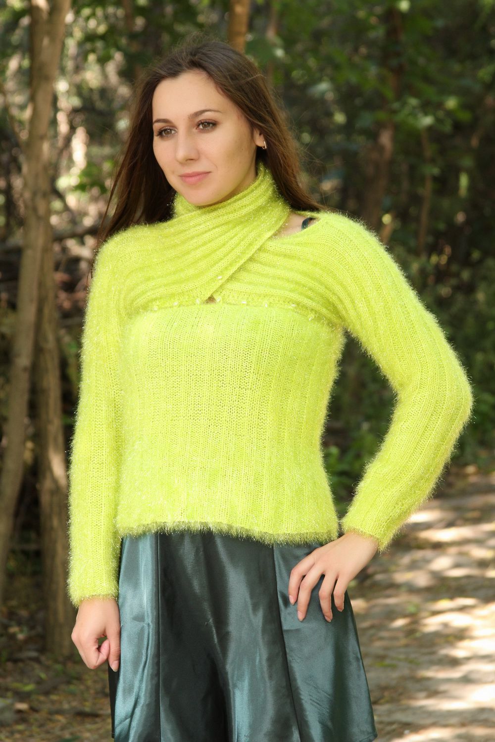 Knitted sweater-transformer  photo 1