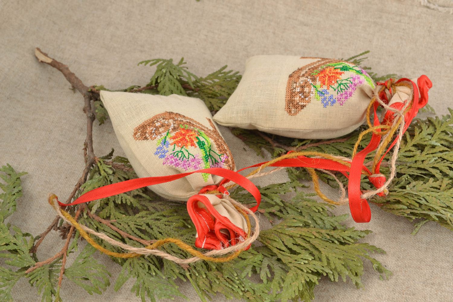Sachet bags for footwear with herbal aroma photo 1
