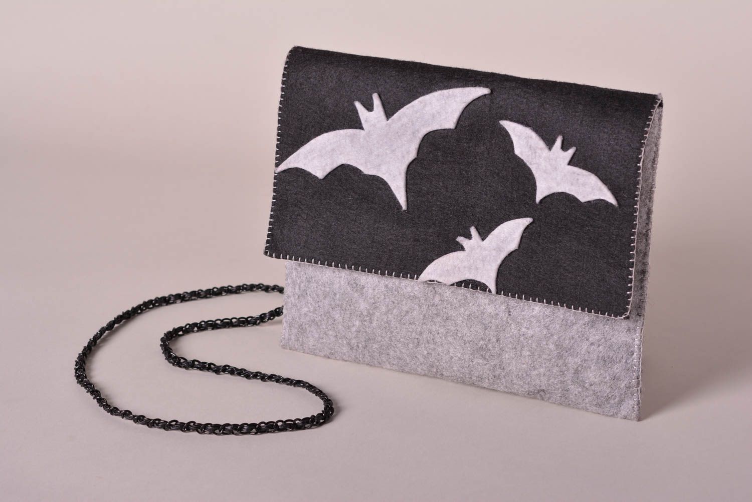 Unusual handmade purse designs beautiful felt wallet accessories for girls photo 1