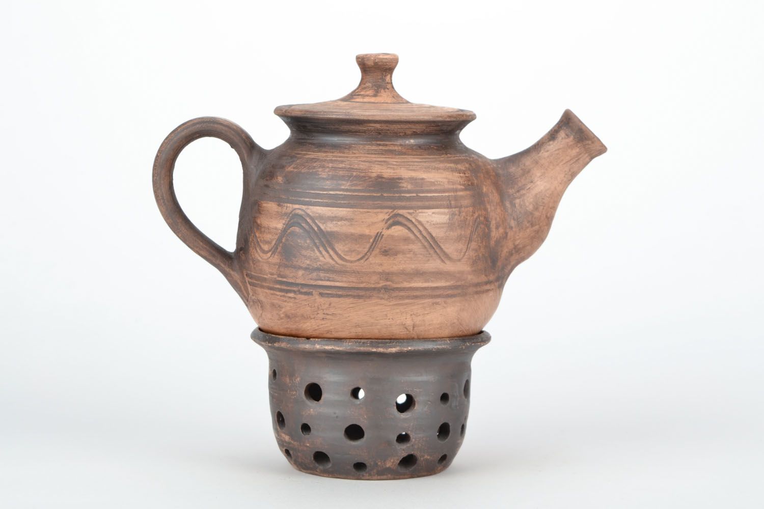Ceramic heated teapot photo 3