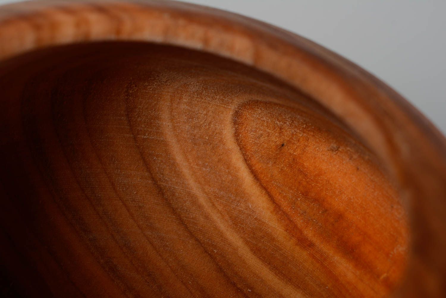 Escudilla de madera original hecha a mano con tapa para productos a granel foto 5