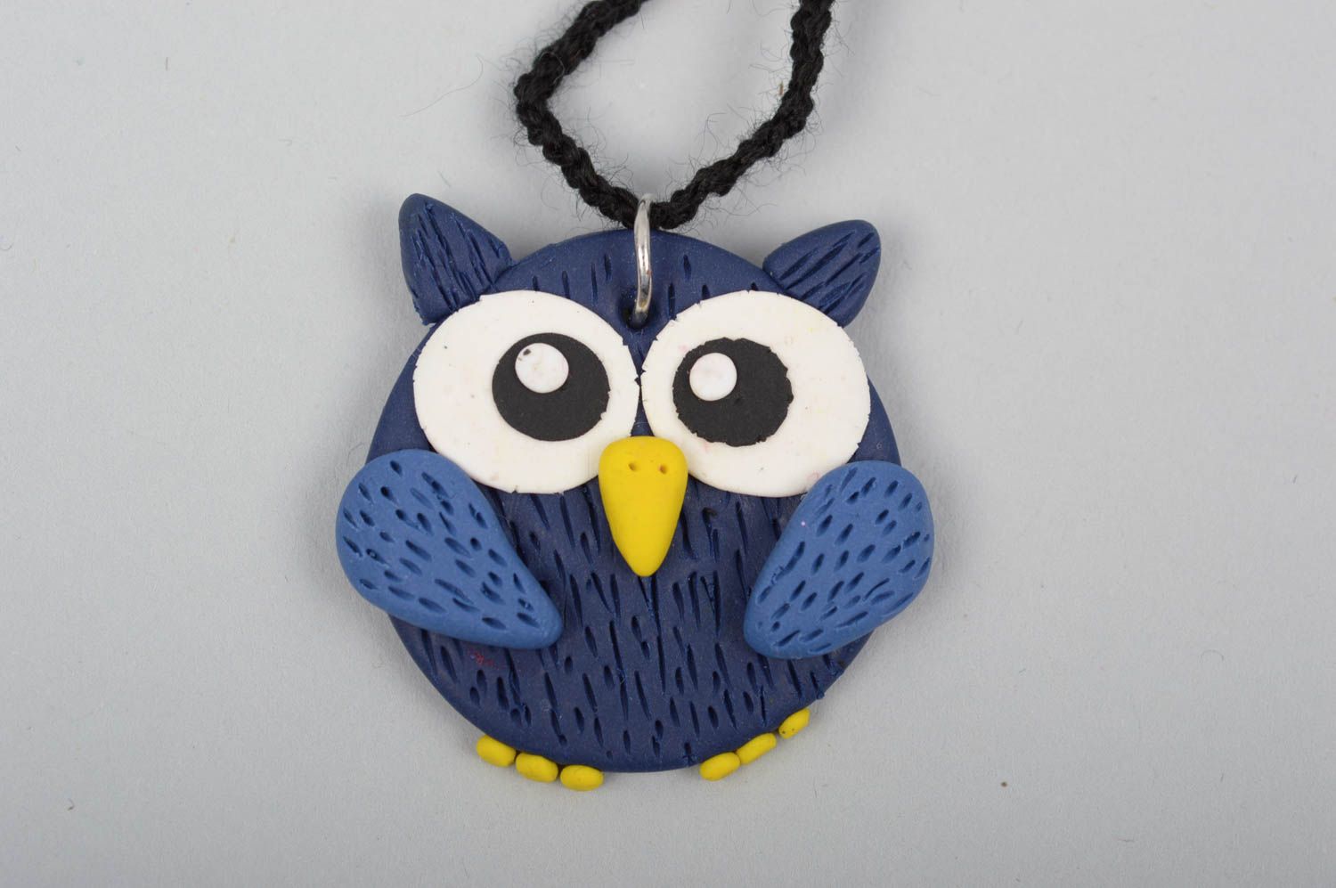 Handmade necklace polymer clay kids jewelry designer accessories kids gifts photo 1