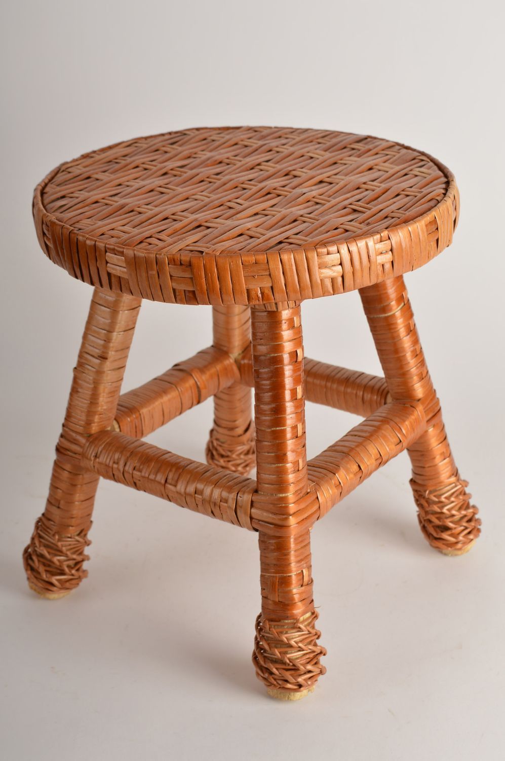 Плетеный стул ручной работы плетеная мебель детская дизайнерская мебель фото 3