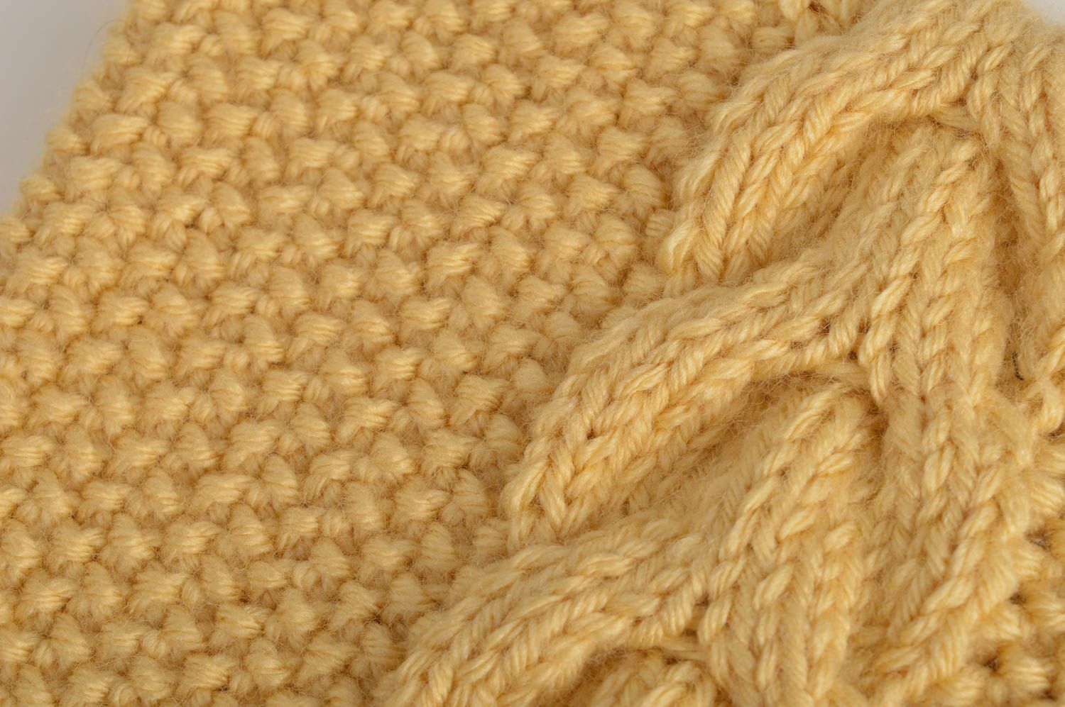 Federa a maglia fatta a mano federa bella biancheria da letto idee regalo
 foto 4