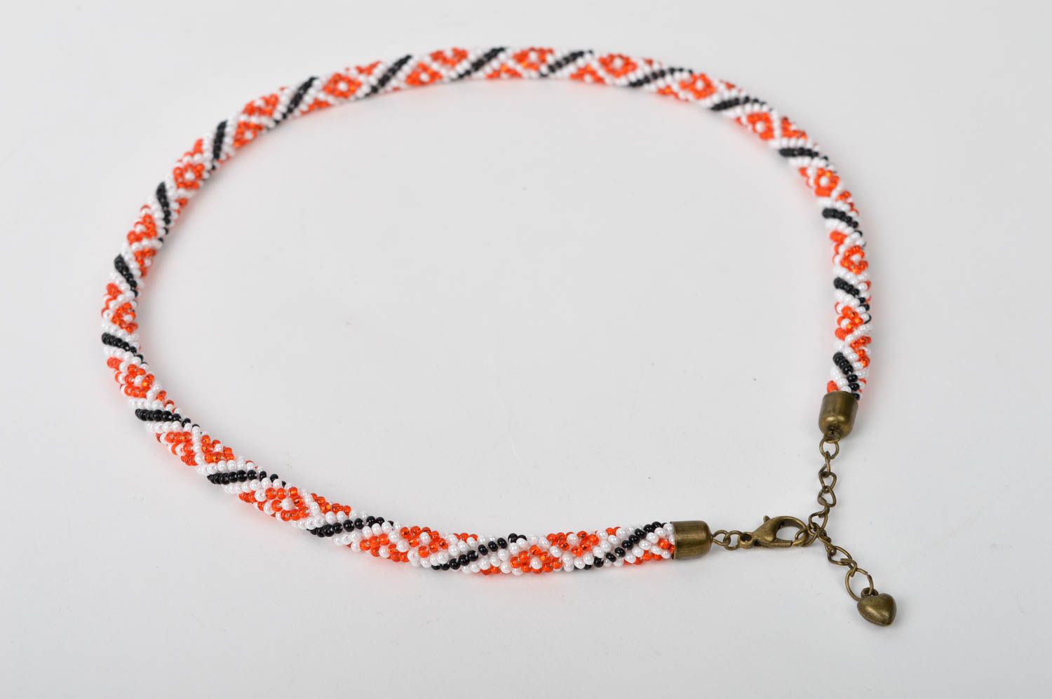 Beaded cord bracelet beaded accessories handmade beaded necklace beaded jewelry photo 5