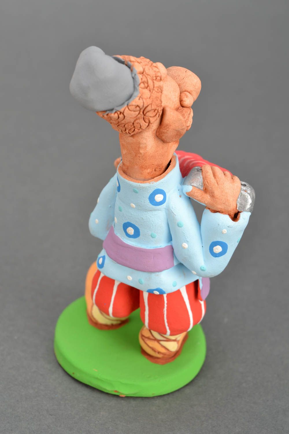 Ceramic statuette Man with Accordion photo 5