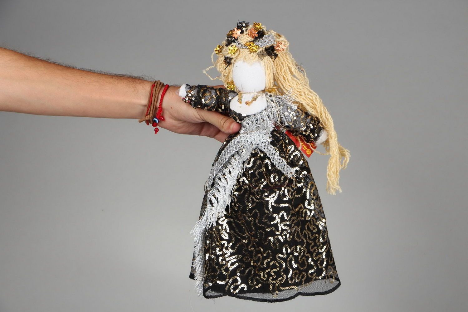Handmade rag doll photo 4