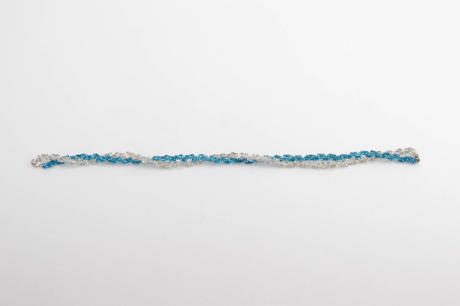 Handmade blue bracelets trendy jewels designer gift fashionable accessory photo 5