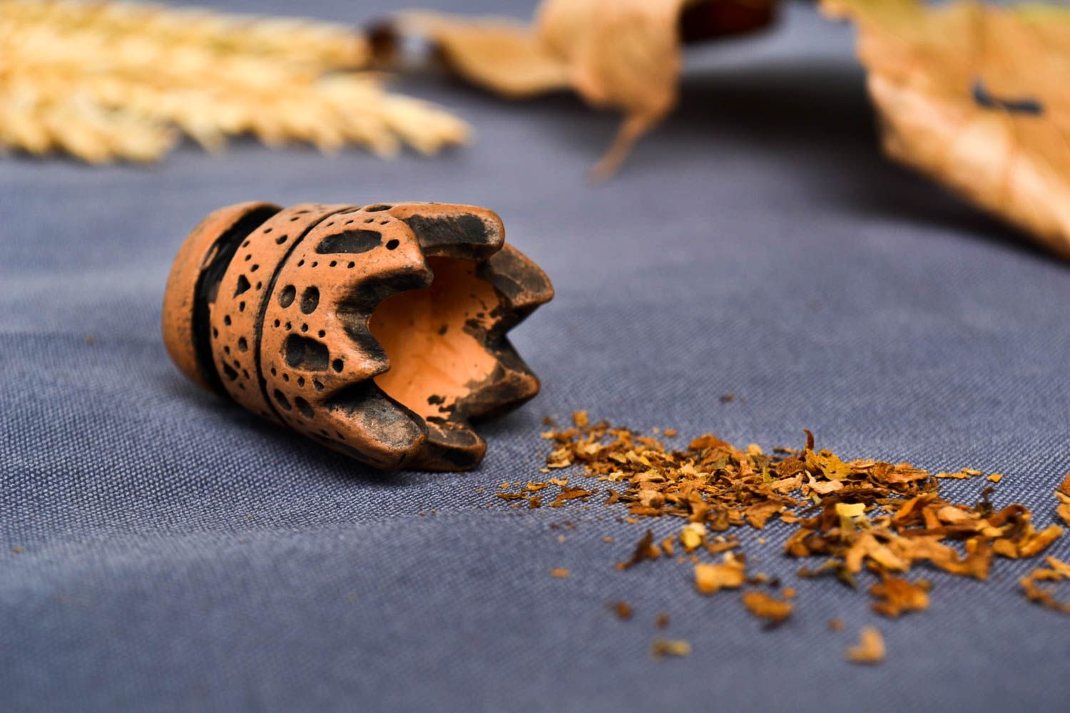 Handgemachte Keramik Shisha Kopf Geschenk aus Ton Rauch Zubehör ausgefallen foto 1