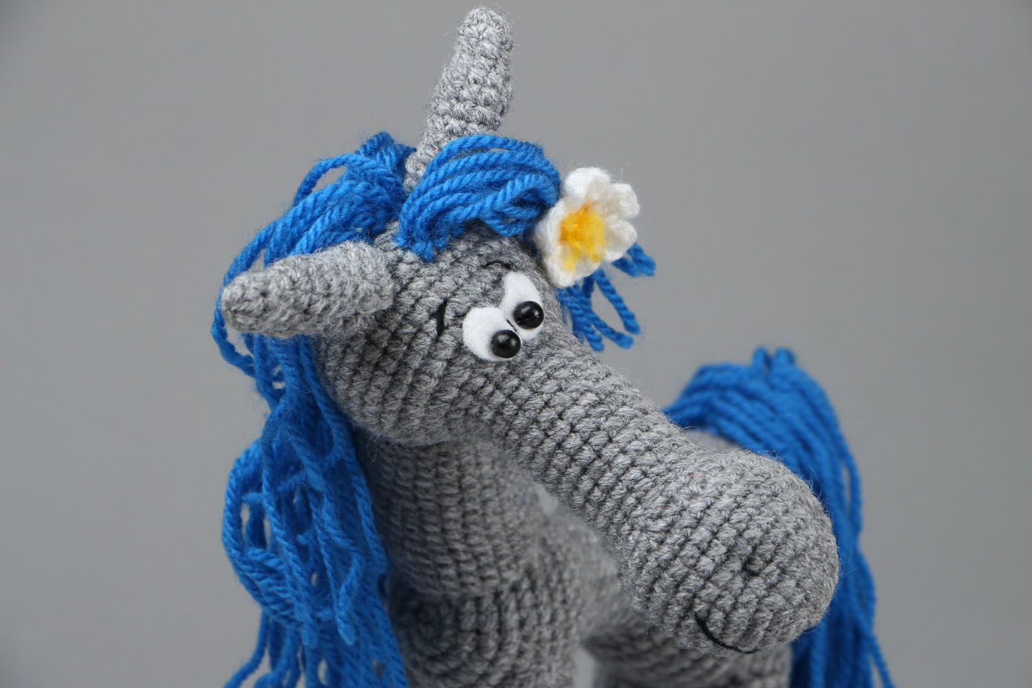 Soft crochet toy Little Horse photo 2