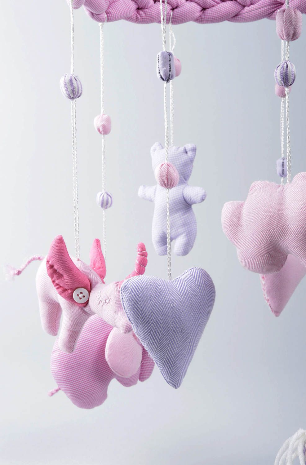 Unusual handmade crib toy baby mobiles baby bed hanging toys gifts for kids photo 3