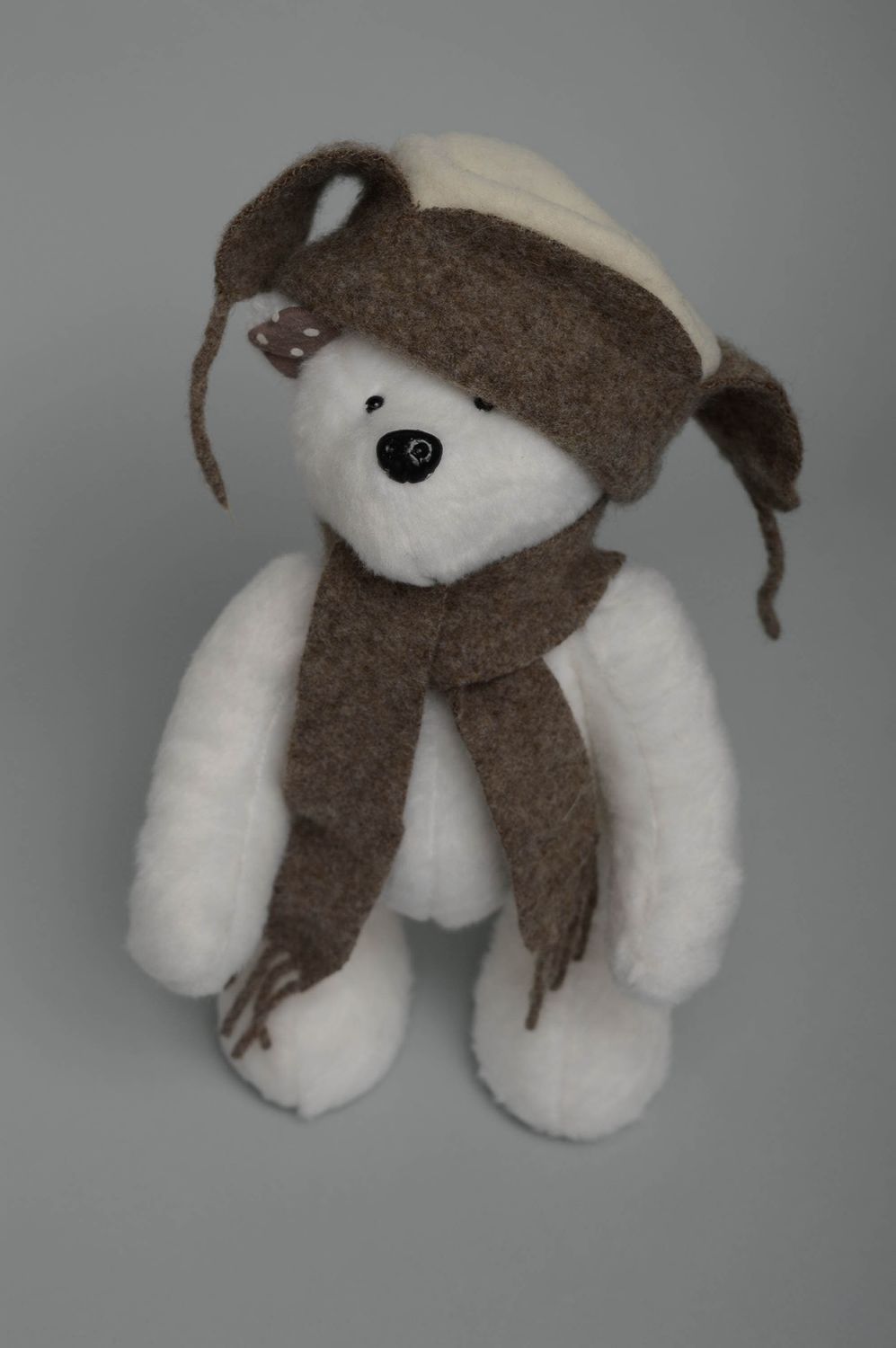 Soft toy with artificial fur Umka Bear photo 1
