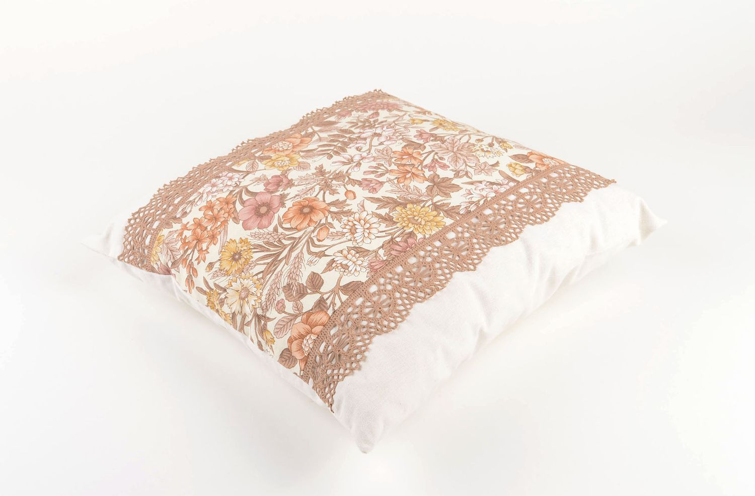 Beautiful handmade throw pillow decorative pillow soft cushion bedroom designs photo 1