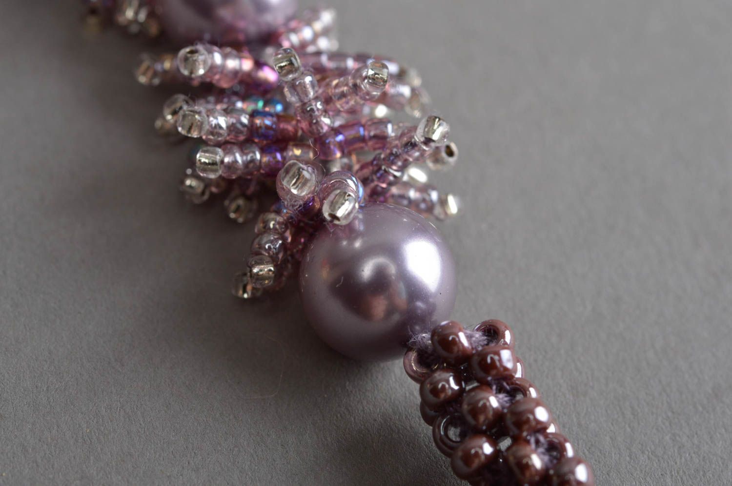 Beautiful handmade beaded necklace designer jewelry for girls gift ideas photo 5