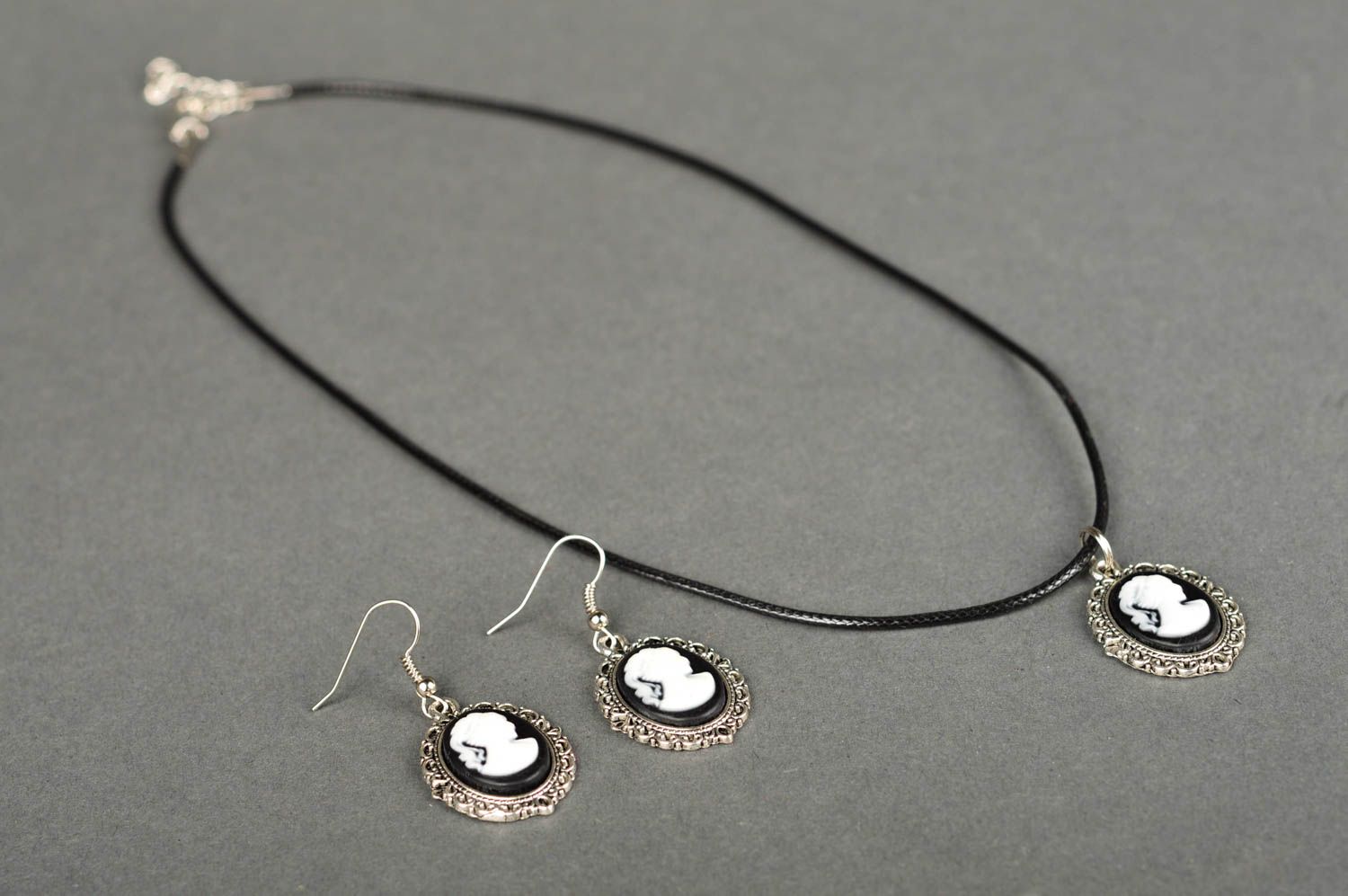 Handmade jewelry unusual pendant designers earrings fashionable accessory gift photo 4