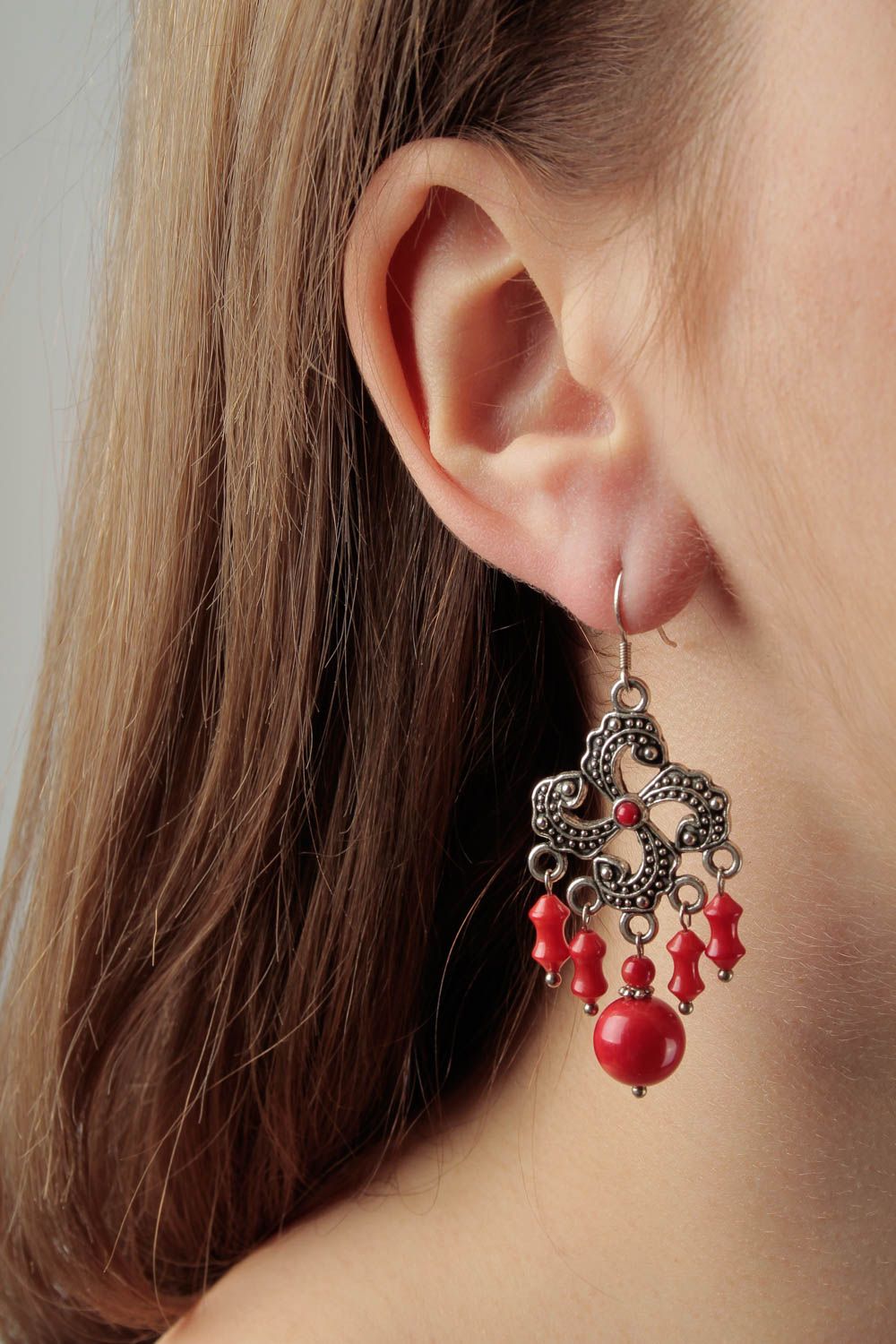 Handmade designer stylish earrings beautiful cute earrings elegant jewelry photo 1