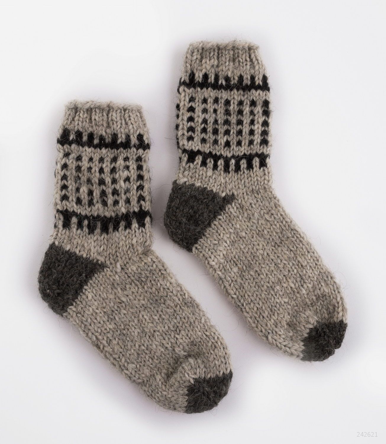 BUY Men's woolen socks 242621 - HANDMADE GOODS at MADEHEART.COM
