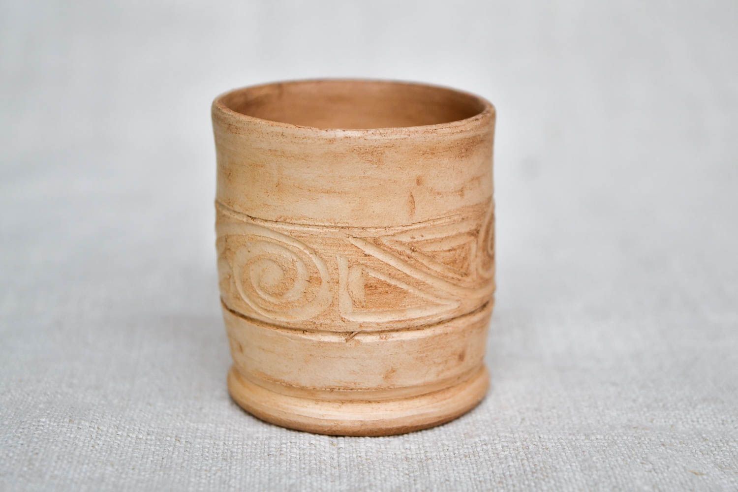 Vaso de chupito hecho a mano regalo original vasija de cerámica para tomar vodka foto 5