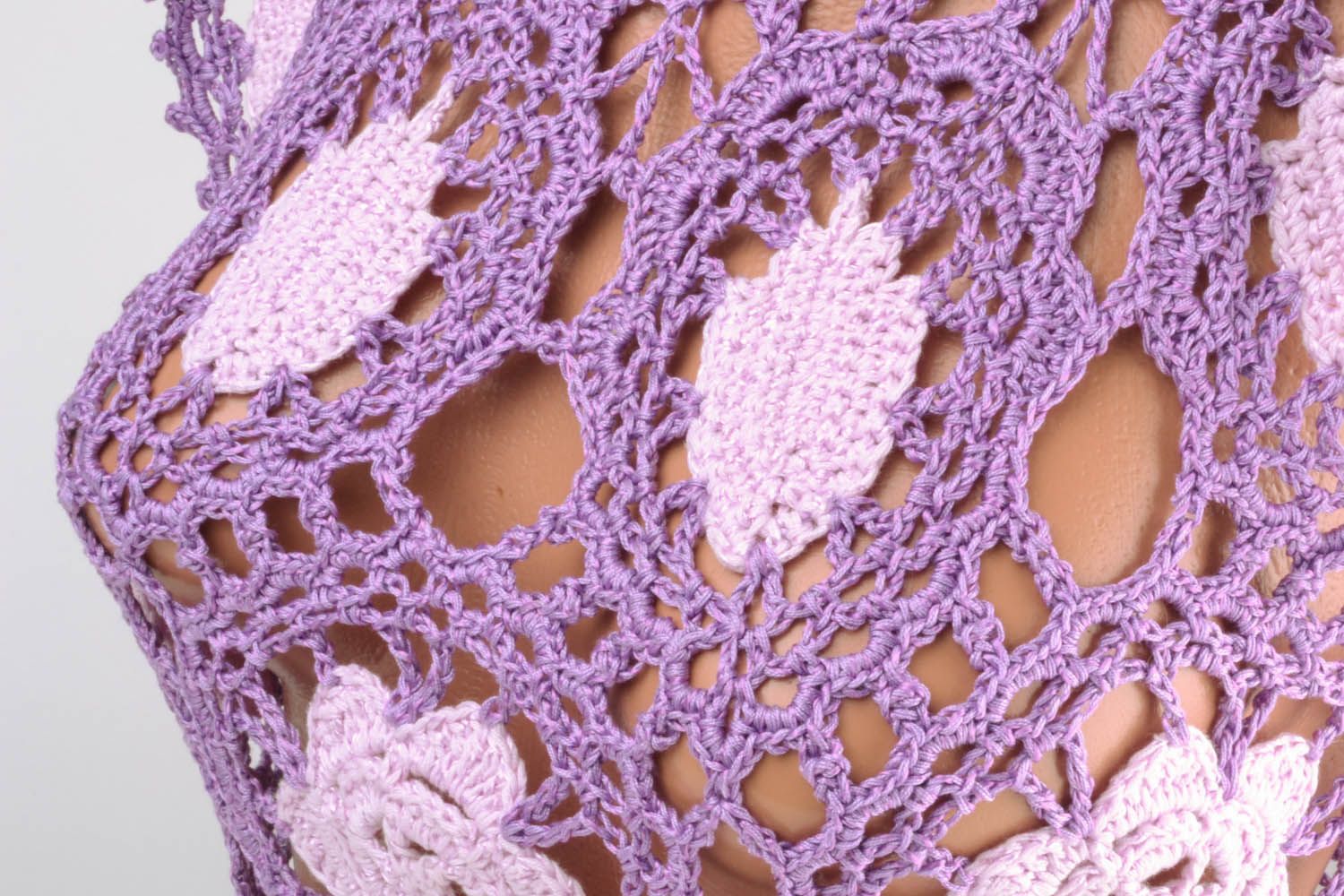 Lace crochet top photo 3