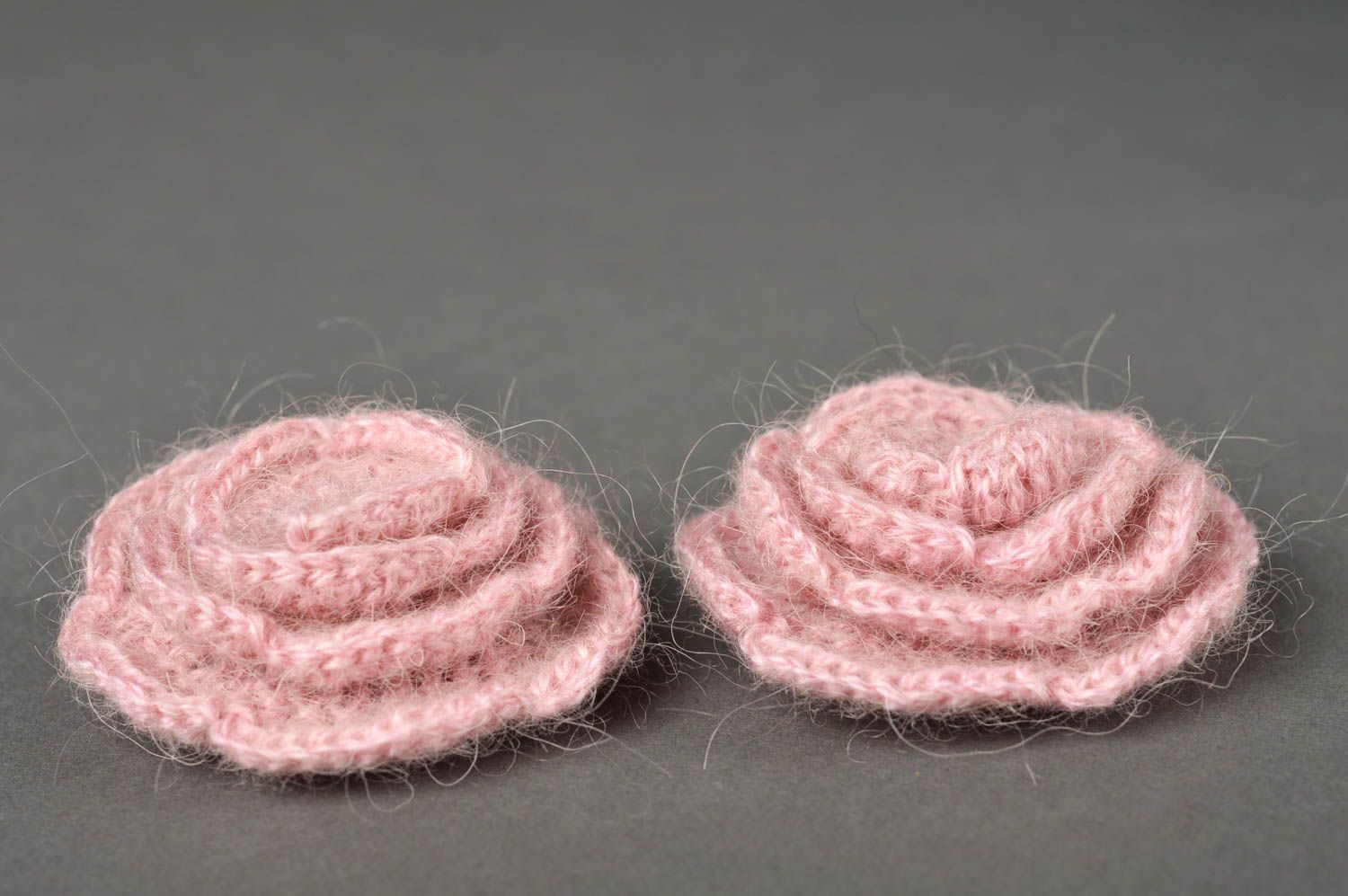 Gomas para el pelo hechas a mano accesorios para niñas regalo original rosadas foto 5