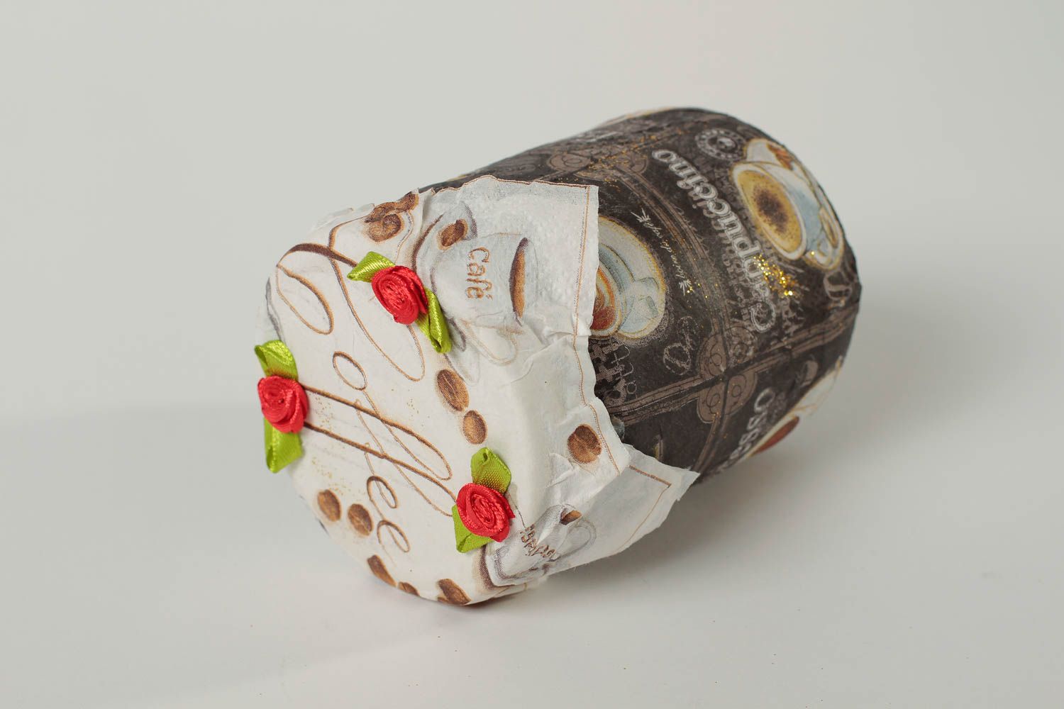 Bote de cristal artesanal accesorio para cocina regalo original para mujer foto 3