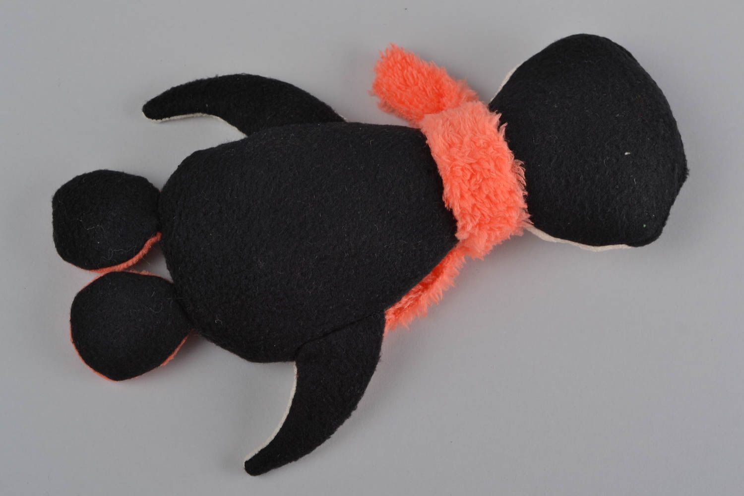 Мягкая игрушка пингвинчик ручной работы авторская красивая детская милая фото 5