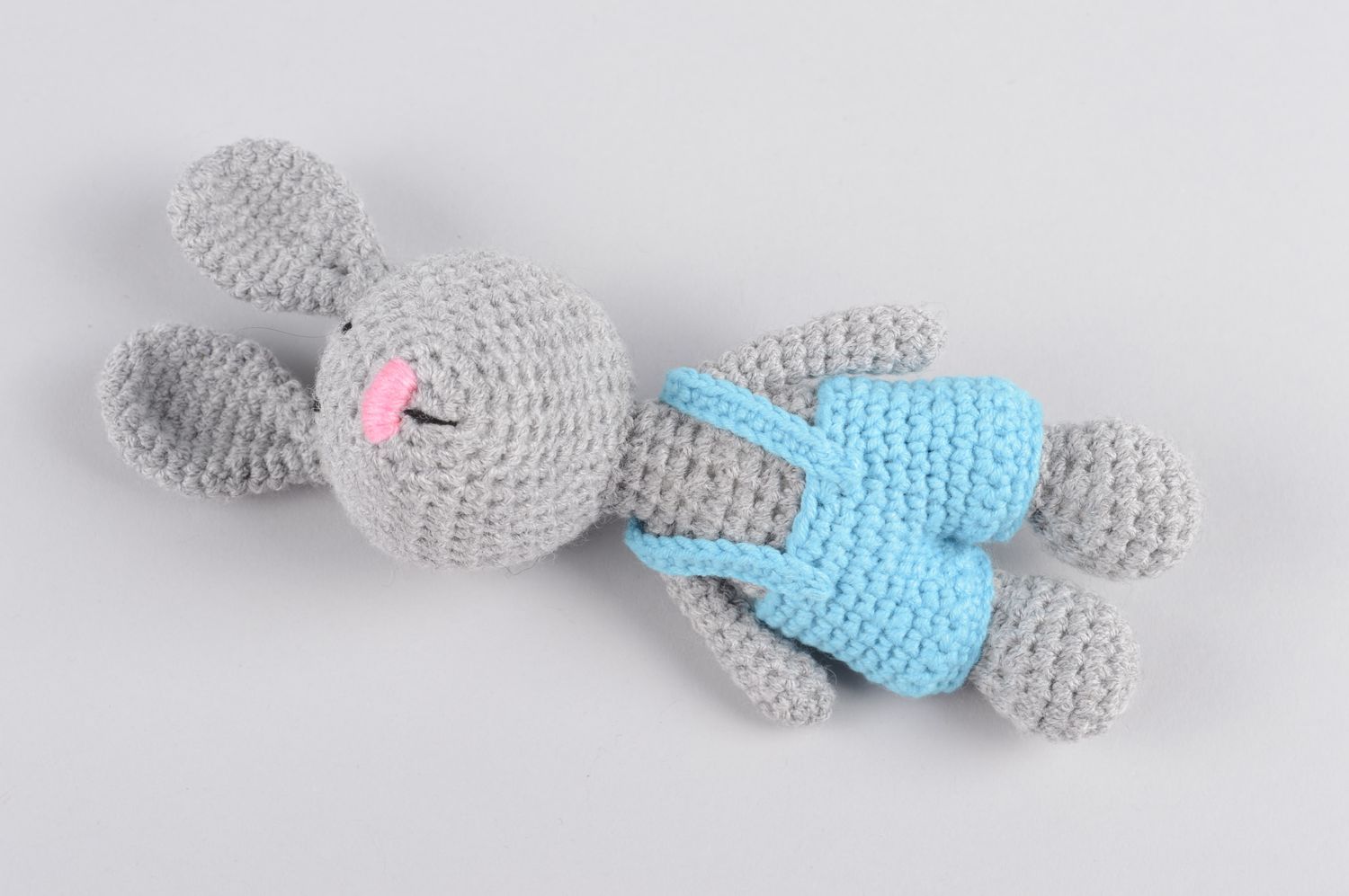 Beautiful handmade soft toy unusual crochet toy for kids birthday gift ideas photo 1