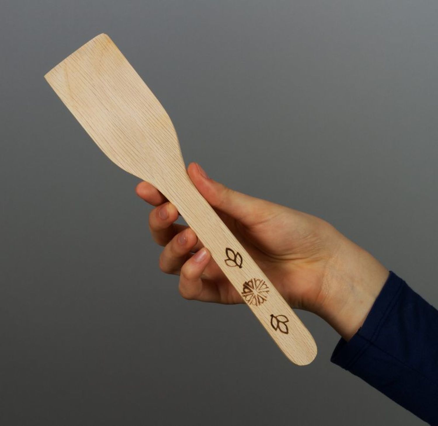 Handmade wooden spatula photo 2