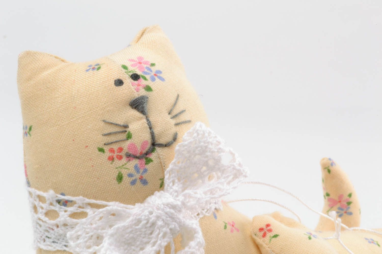 Handmade soft toy Cheerful Cat photo 4