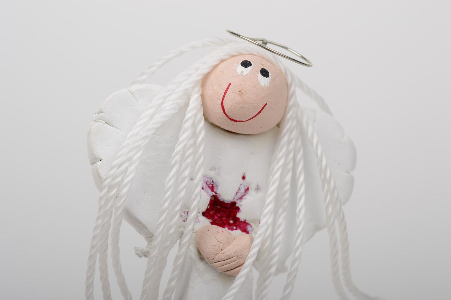 Handmade angel doll handmade fridge magnet stylish home ideas decor use only photo 5