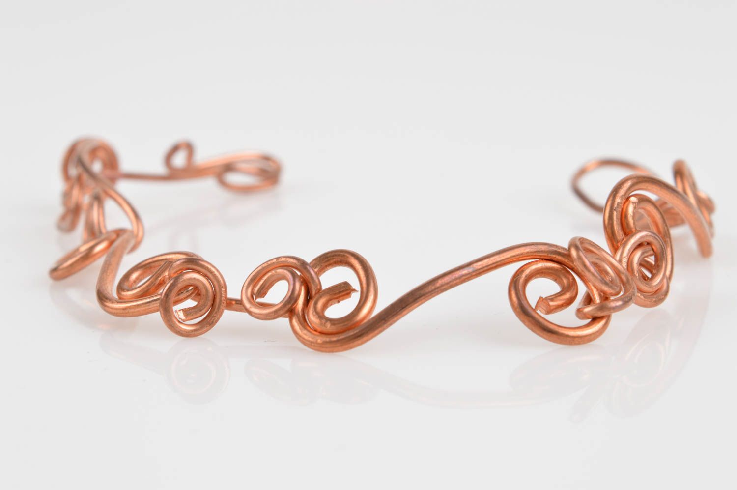 Copper bracelet designer accessories handmade jewelry womens bracelet gift ideas photo 5
