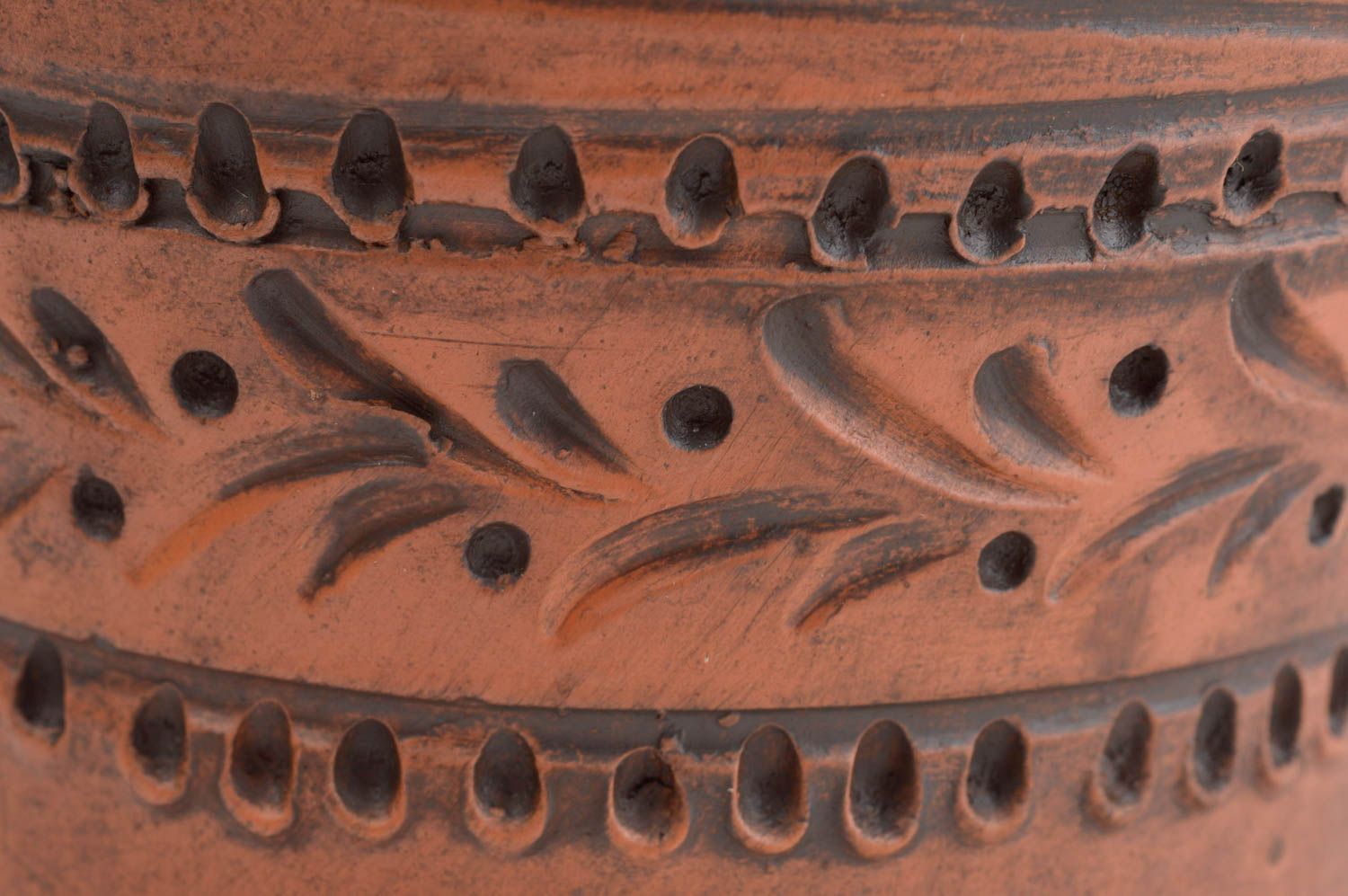 Garrafa de cerámica hecha a mano vajilla de barro menaje de cocina 2 litros  foto 5