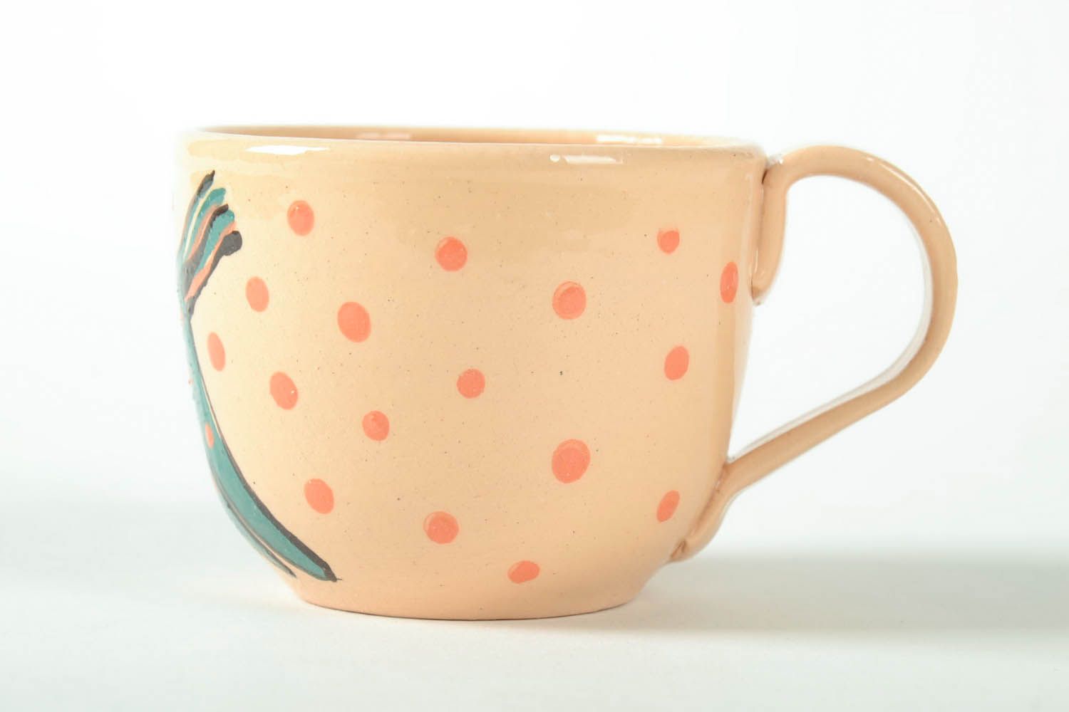 Tasse à thé en céramique faite main photo 3