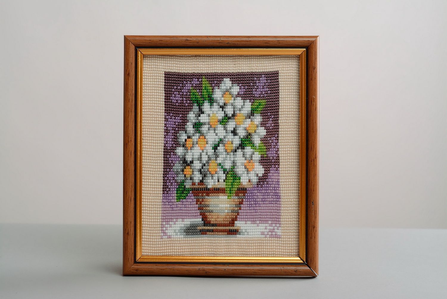Woven Painting Daisies photo 4
