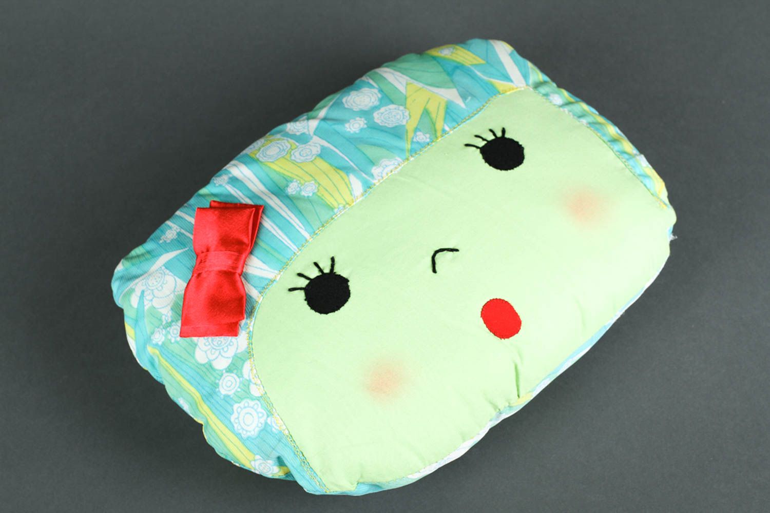Unusual handmade pillow pet accent pillow stuffed soft toy birthday gift ideas photo 3