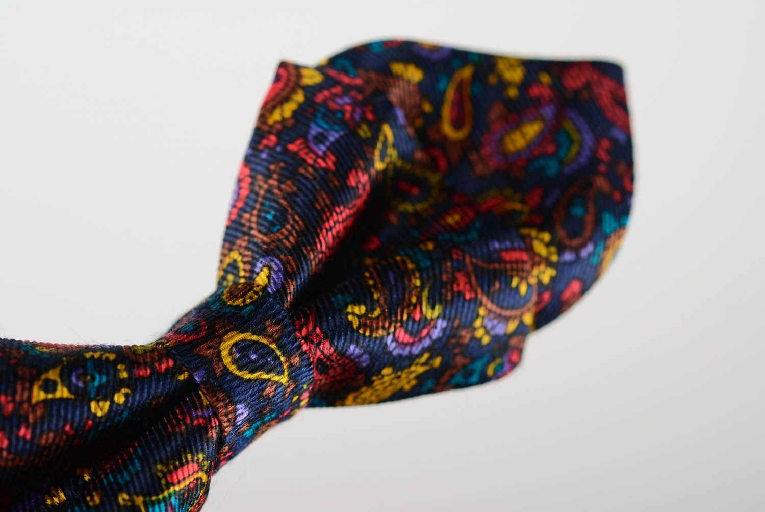 Bunte Fliege Krawatte aus Textil Atlas foto 4