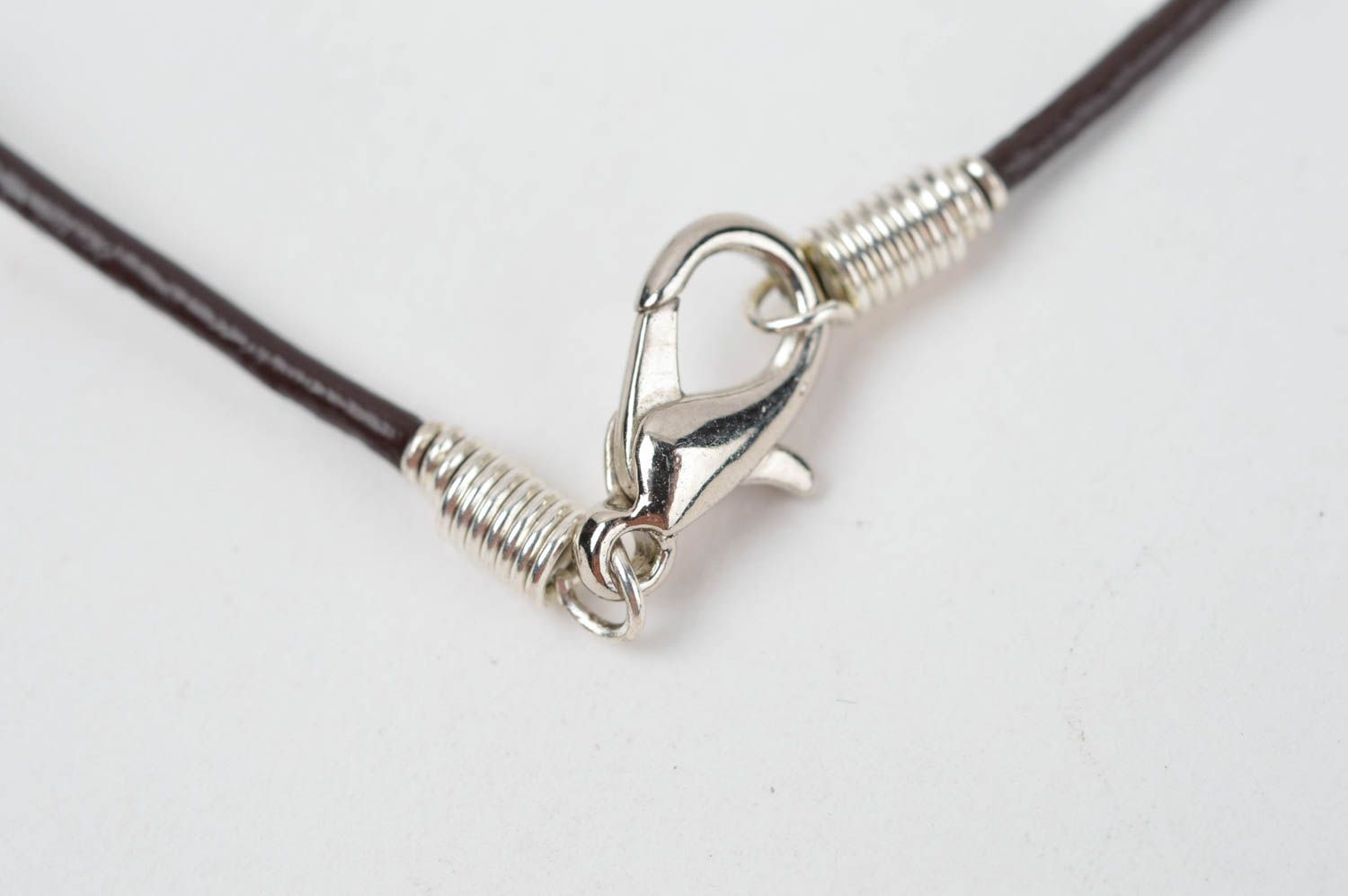 Handmade glass beaded necklace lampwork pendant designer pendant glass beads photo 4